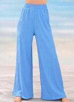 Laurina Set: Blus + Byxor BLAU