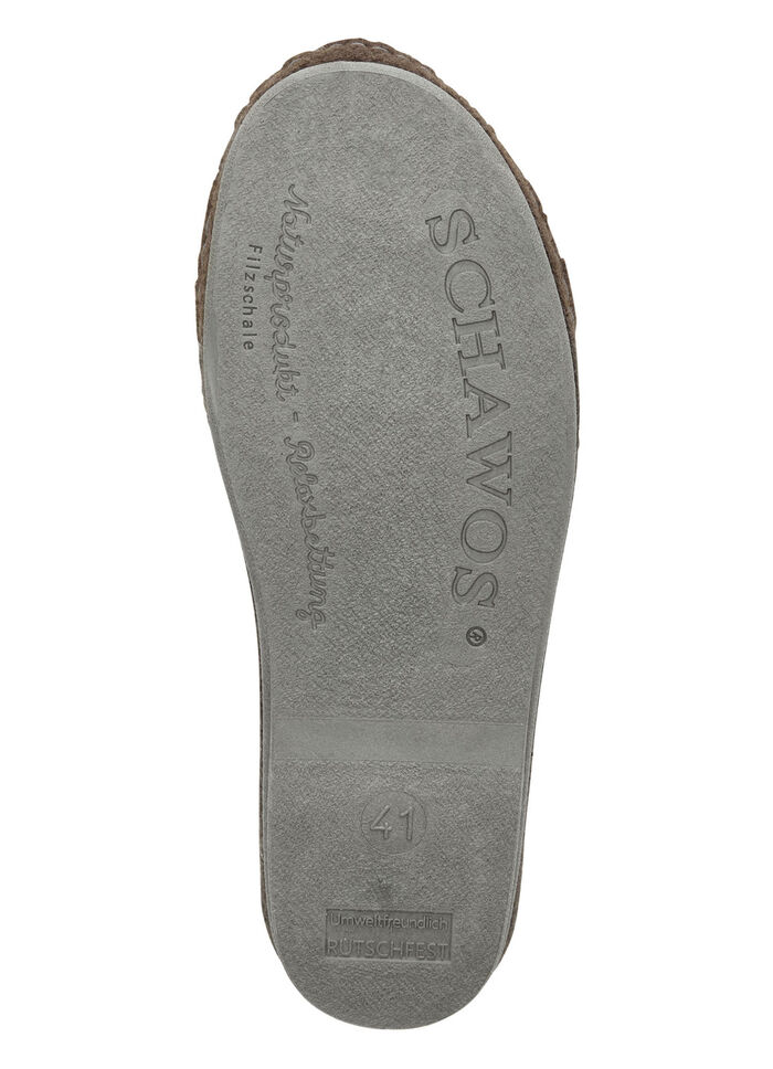 Andningsaktiva tofflor BRUN