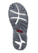 Rieker, sportiga damsandaler, med tv&aring; kardborreband 