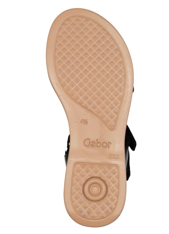Gabor, eleganta damsandaler, vidd G, med res&aring;rband 