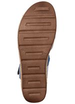 Andrea Conti barsandal gjord av nappal&auml;der i kohud JEANS