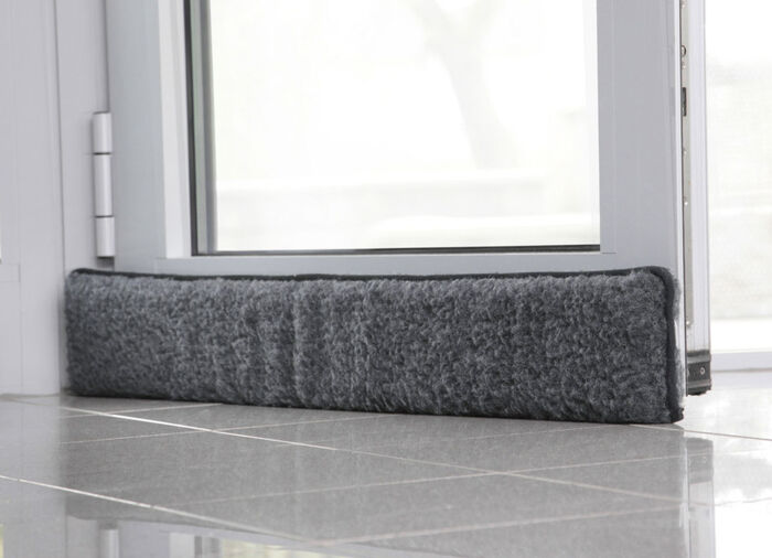 Dragskydd i ny ull för dörrar ANTHRAZIT