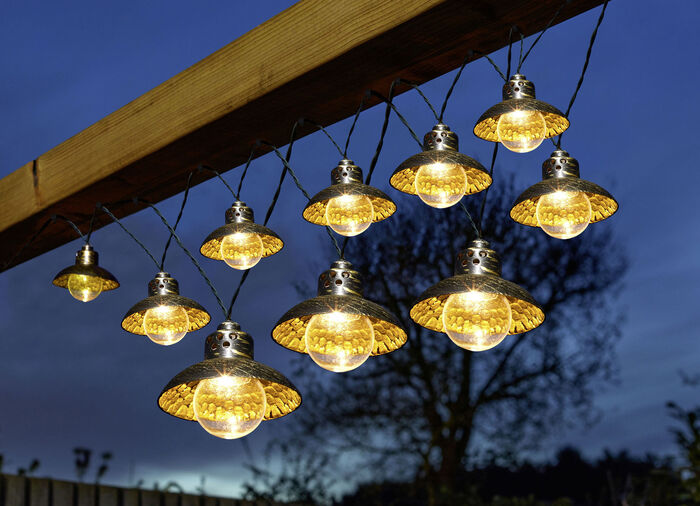 10-strängad lampskärmskedja 
