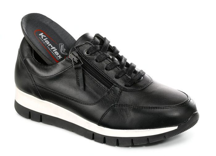 ELENA EDEN, sportiga damsneakers, vidd H, med uttagbar fotbädd, 