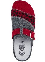 Mubb, klassiska damtofflor, bredd H, med uttagbar fotb&auml;dd 