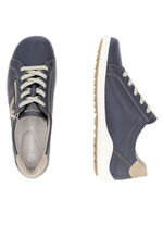 Remonte snörsko gjord av delvis präglad nappaläder MARIN KAMEL