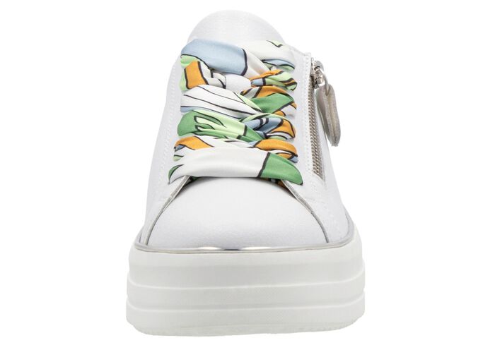 Remonte sneakers med f&auml;rgglad sn&ouml;rning 