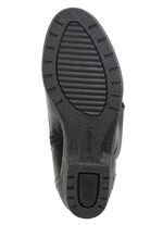 ELENA EDEN st&ouml;vletter med sn&ouml;rning och uppvikbar lammskinnskrage 