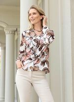 Tunika med st&aring;krage 