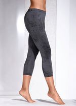 Leggings med en snygg batik-look 