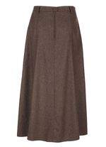 Kjol med dekorativa knappar 