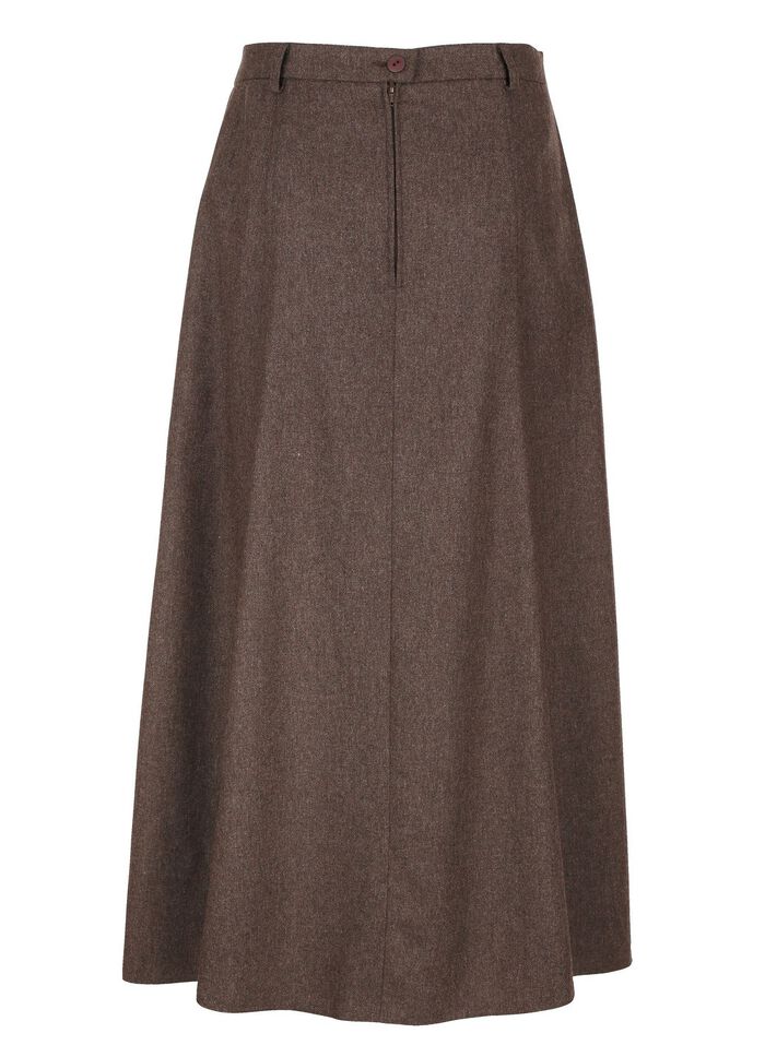 Kjol med dekorativa knappar 