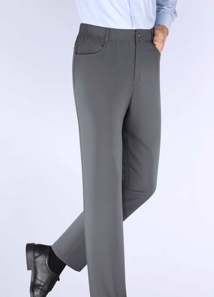 Byxor fr&aring;n &ldquo;Klaus Models&rdquo; i 3 f&auml;rger M&Ouml;RKGR&Aring;