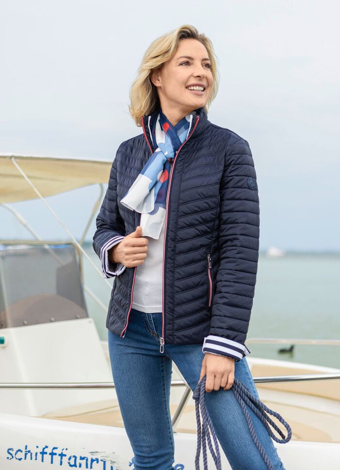 Jacka med dragkedja MARINE