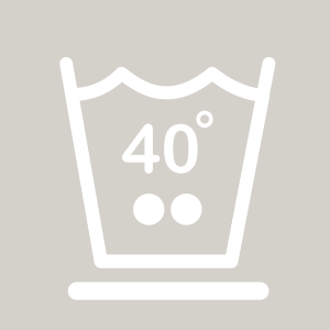 Tvättas i 40 °C