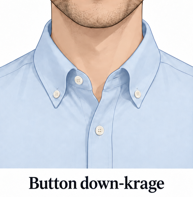 Button down-krage