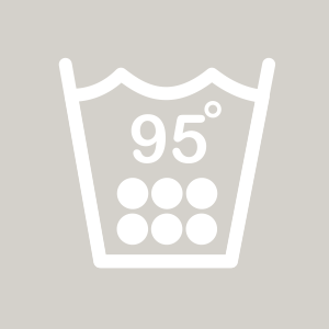Tvättas i 95 °C