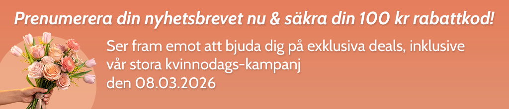 Prenumerera p&aring; nyhetsbrevet nu och f&aring; en kupong p&aring; 10 EURO
