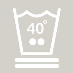 Tvättas i 40 °C